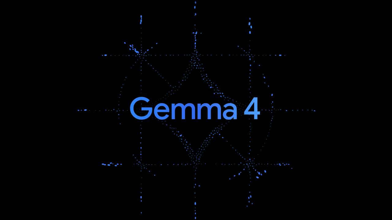 Gemma 4 visual showing the Google model family branding